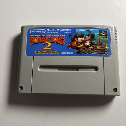 Super Donkey Kong 2 1995 Nintendo Super Famicom SNES NTSC-J JAPAN Game