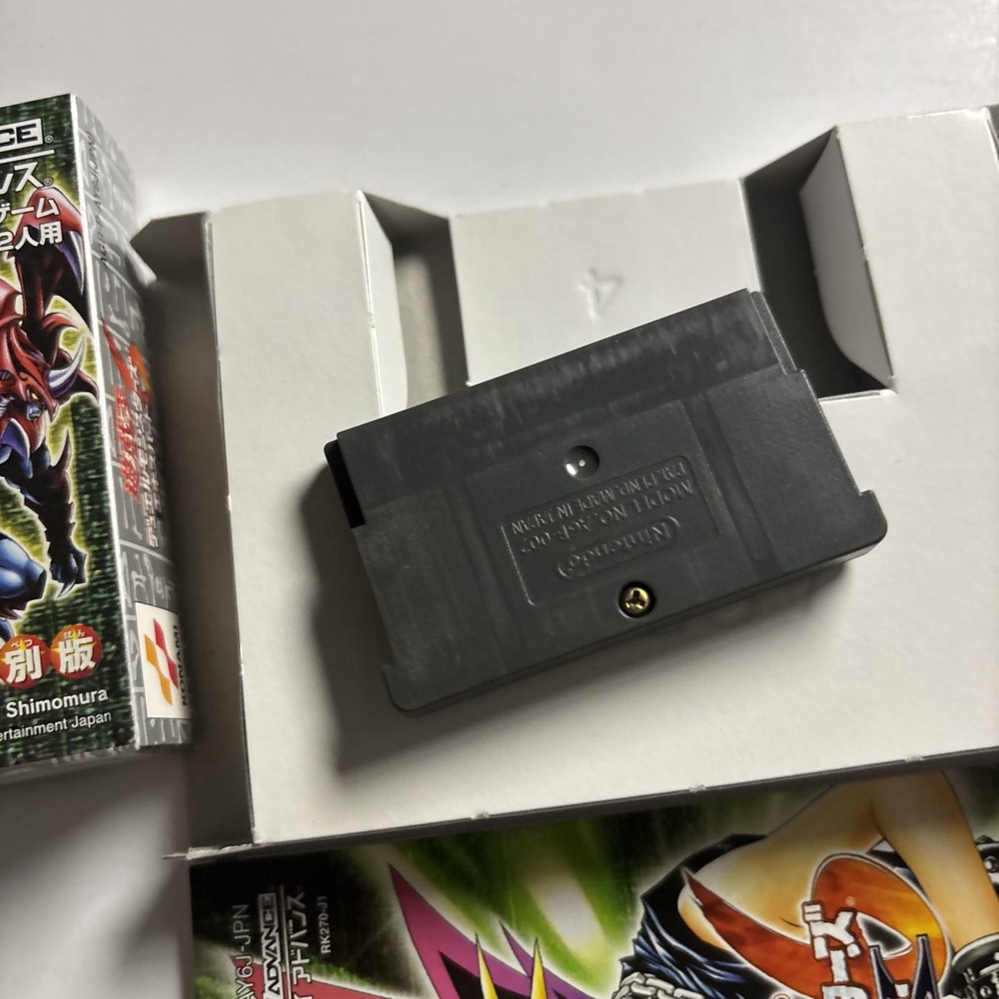 Yu-Gi-Oh Duel Monsters 6 Expert 2 GBA Nintendo Gameboy Advance JAPAN Complete