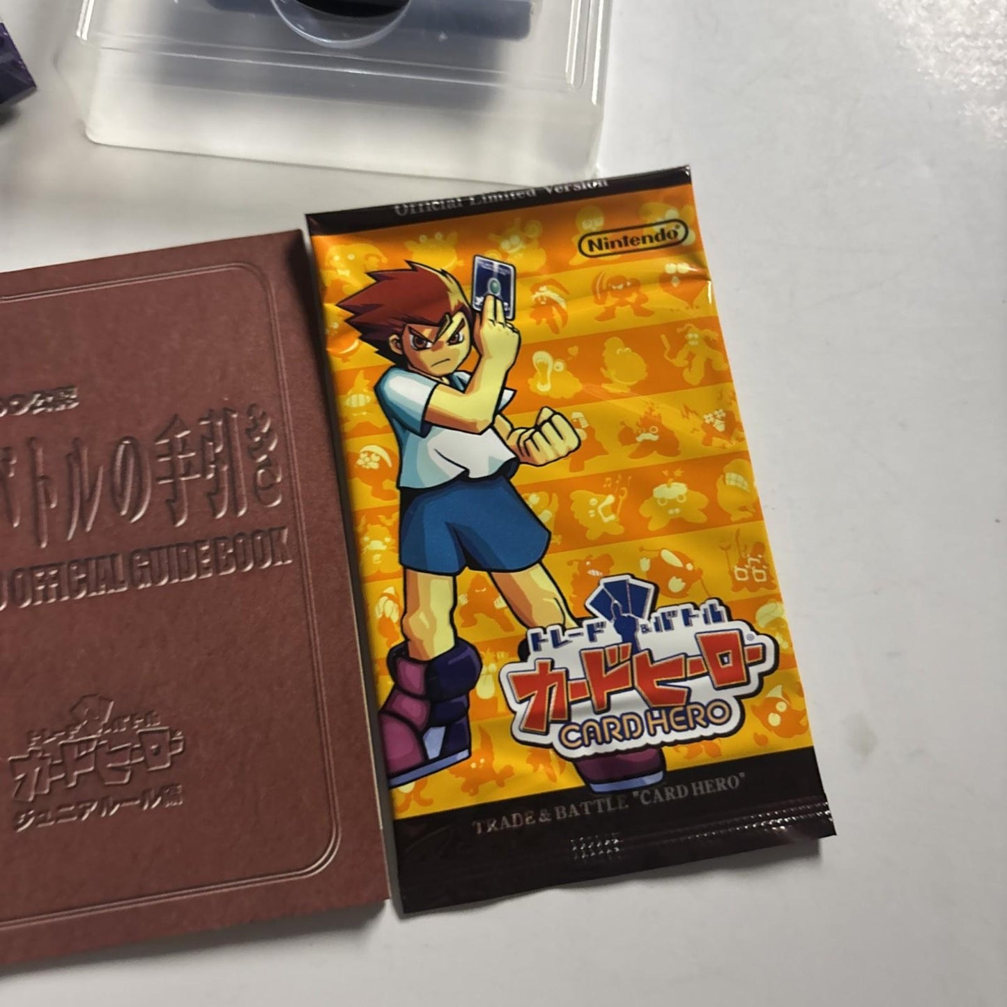 Trade & Battle: Card Hero GBC Gameboy Color JAPAN Complete *Unopened Card*