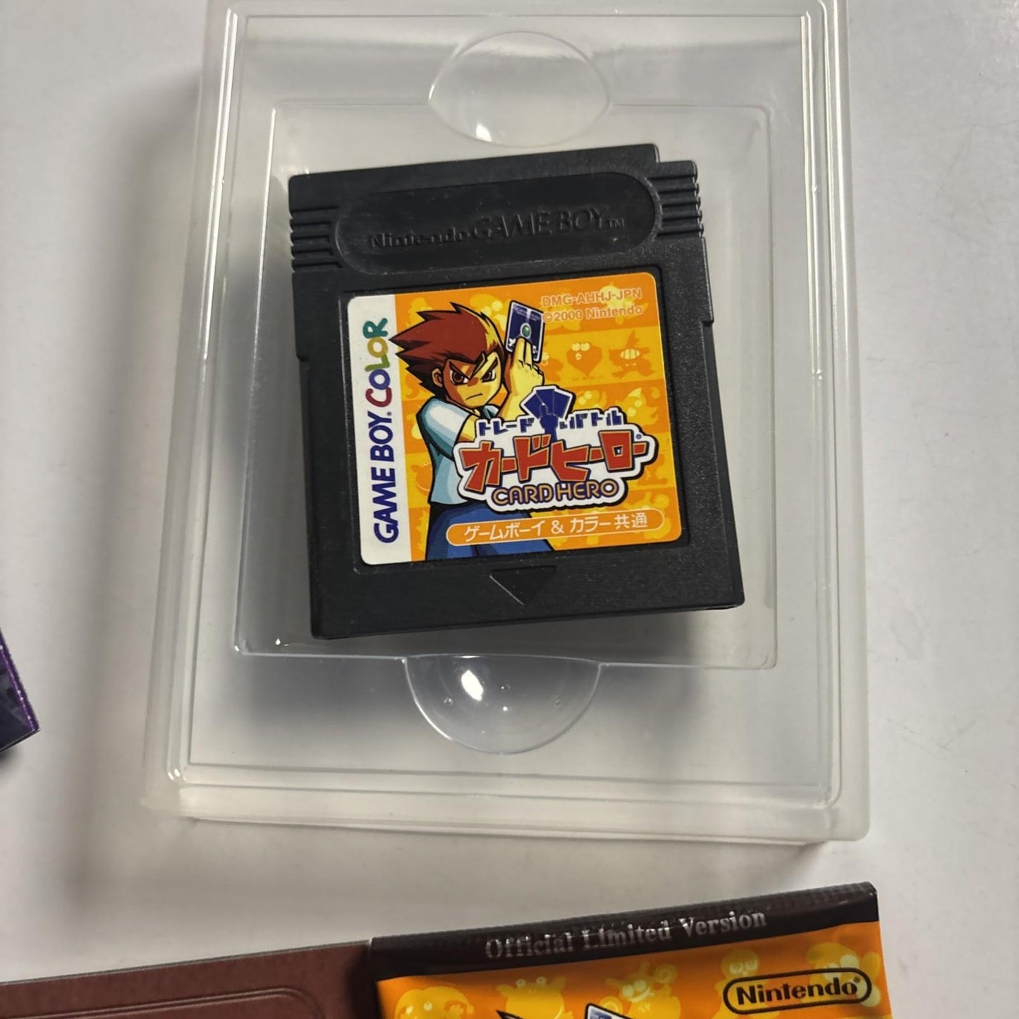 Trade & Battle: Card Hero GBC Gameboy Color JAPAN Complete *Unopened Card*