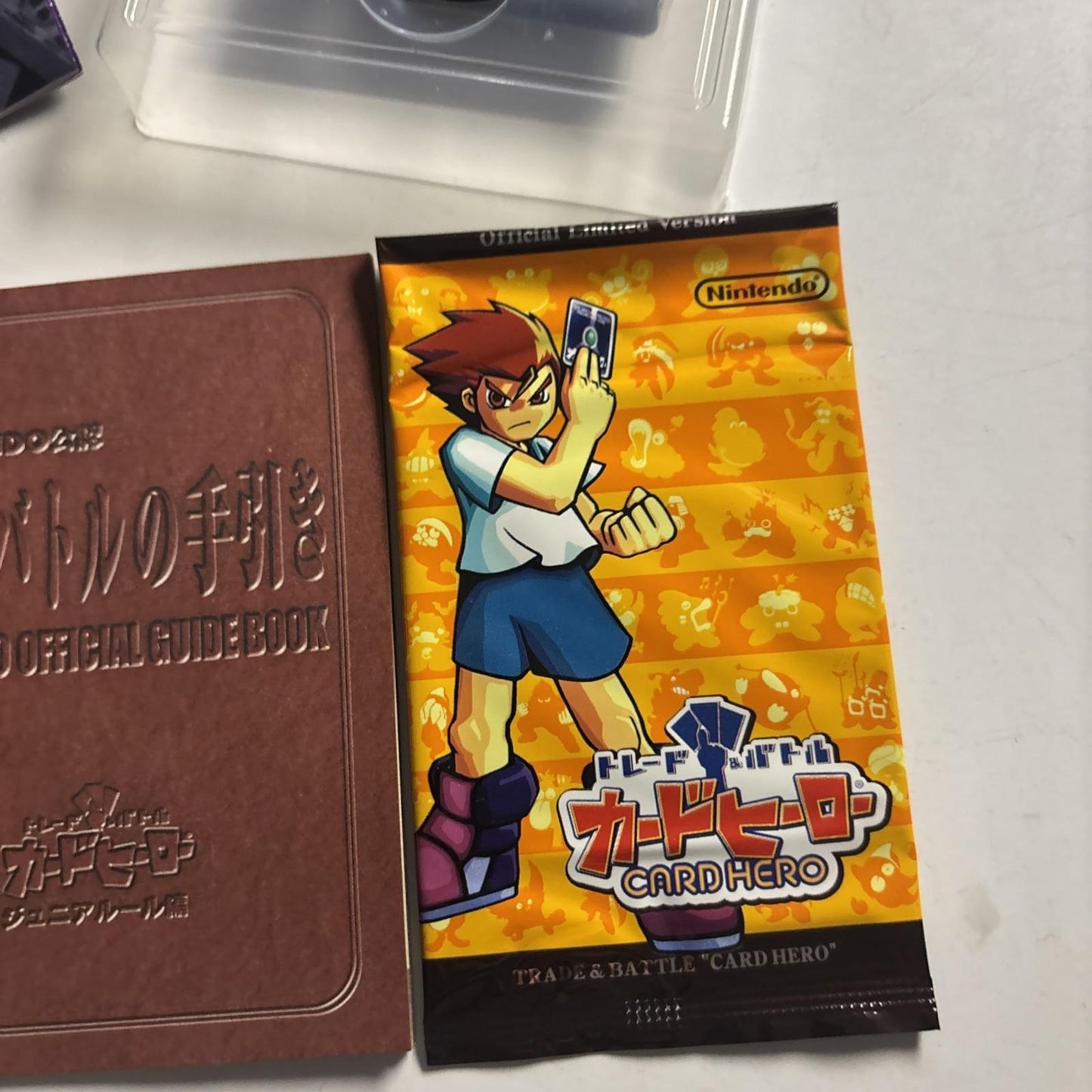 Trade & Battle: Card Hero GBC Gameboy Color JAPAN Complete *Unopened Card*