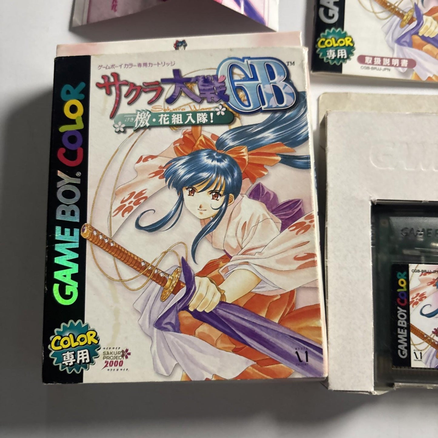 Sakura Wars GB 2000 GBC Nintendo Gameboy Color JAPAN Game Complete