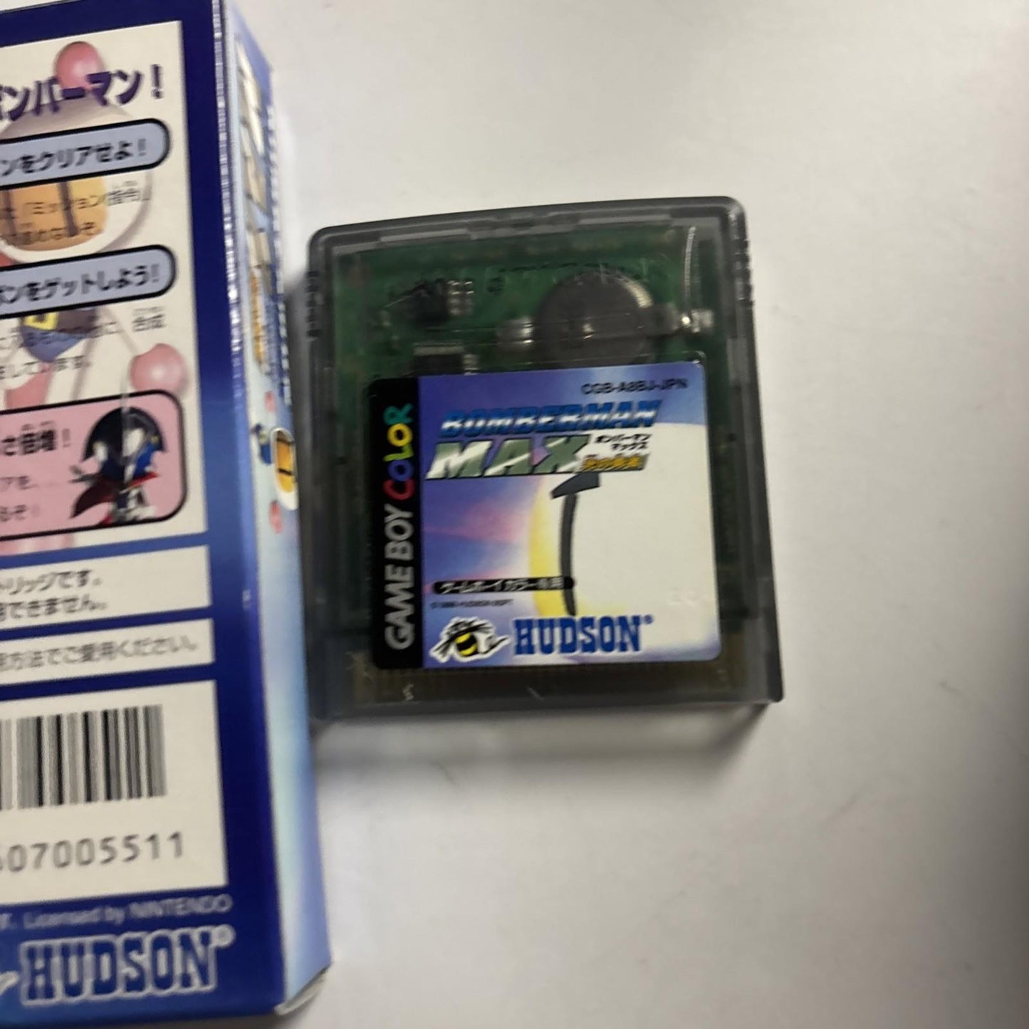 Bomberman Max: Hudson The Hero of Light 1999 GBC Gameboy Color JAPAN Game