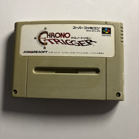 Chrono Trigger 1995 Squaresoft Super Famicom SNES NTSC-J JAPAN Game