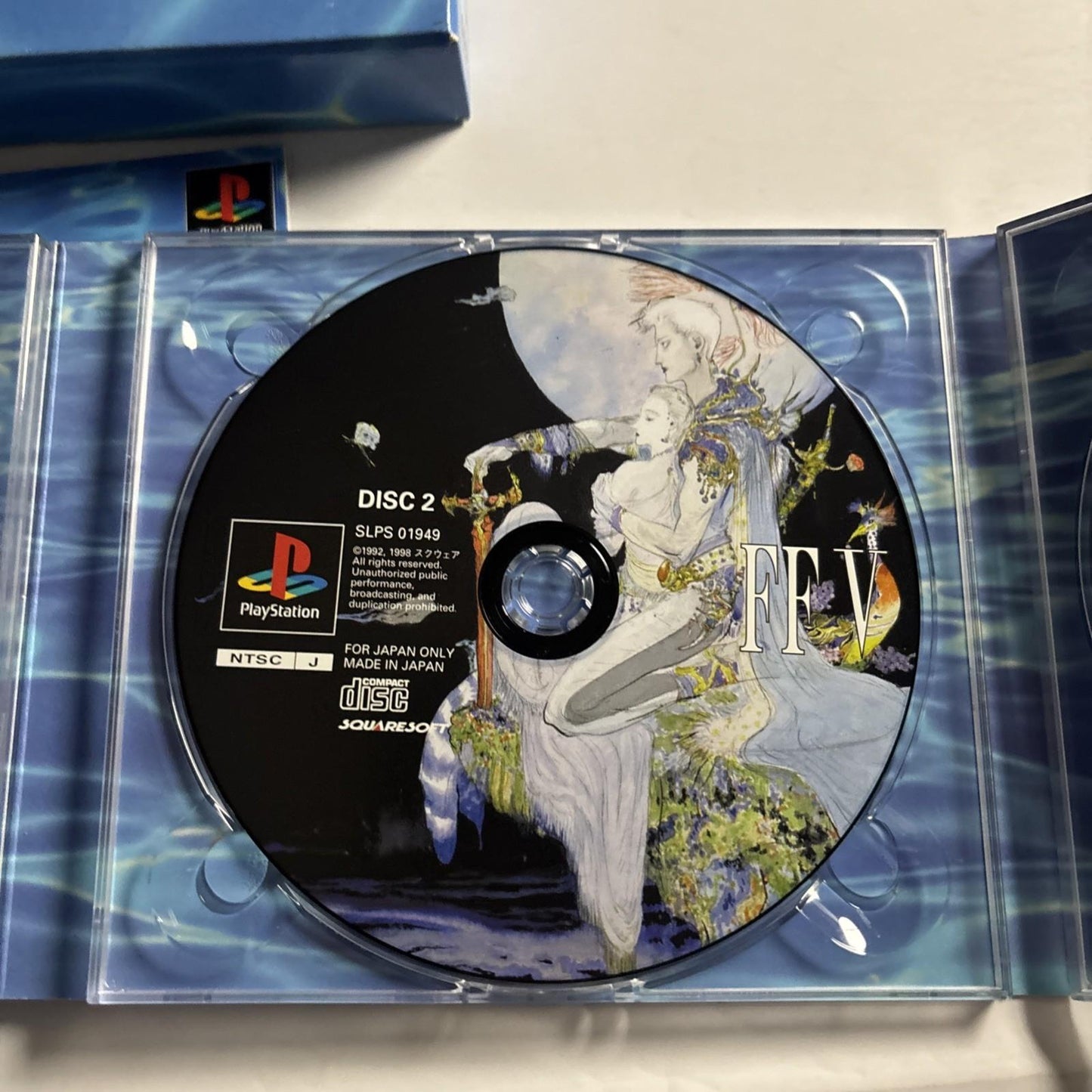 Final Fantasy IV, V & VI Collection PS1 Sony PlayStation NTSC-J JAPAN Game