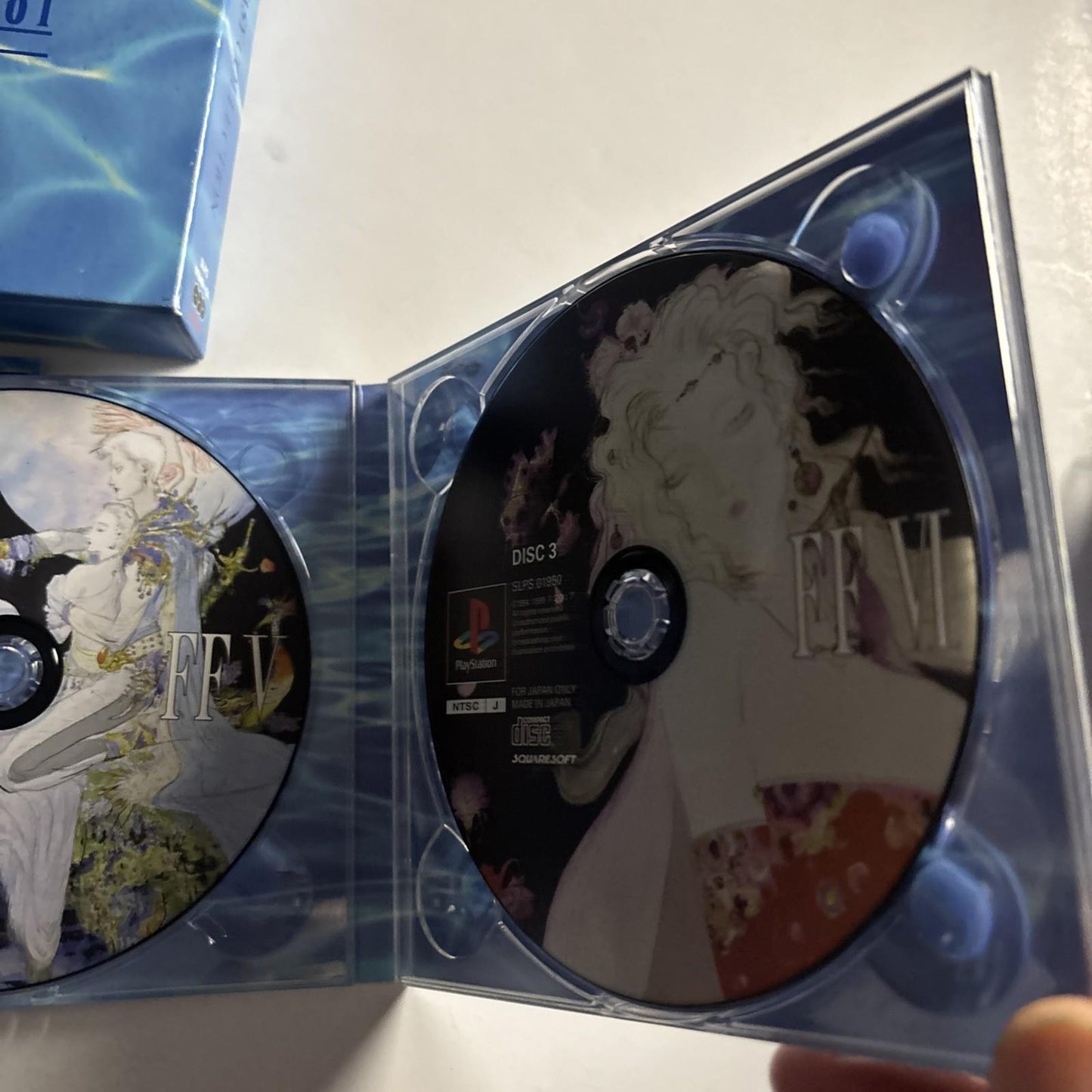 Final Fantasy IV, V & VI Collection PS1 Sony PlayStation NTSC-J JAPAN Game