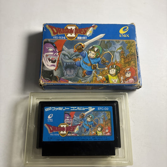Dragon Quest II 1987 Nintendo Famicom NES NTSC-J Japan Game