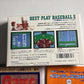 Best Play Baseball 2 1990 Nintendo Famicom NES NTSC-J JAPAN Game Complete