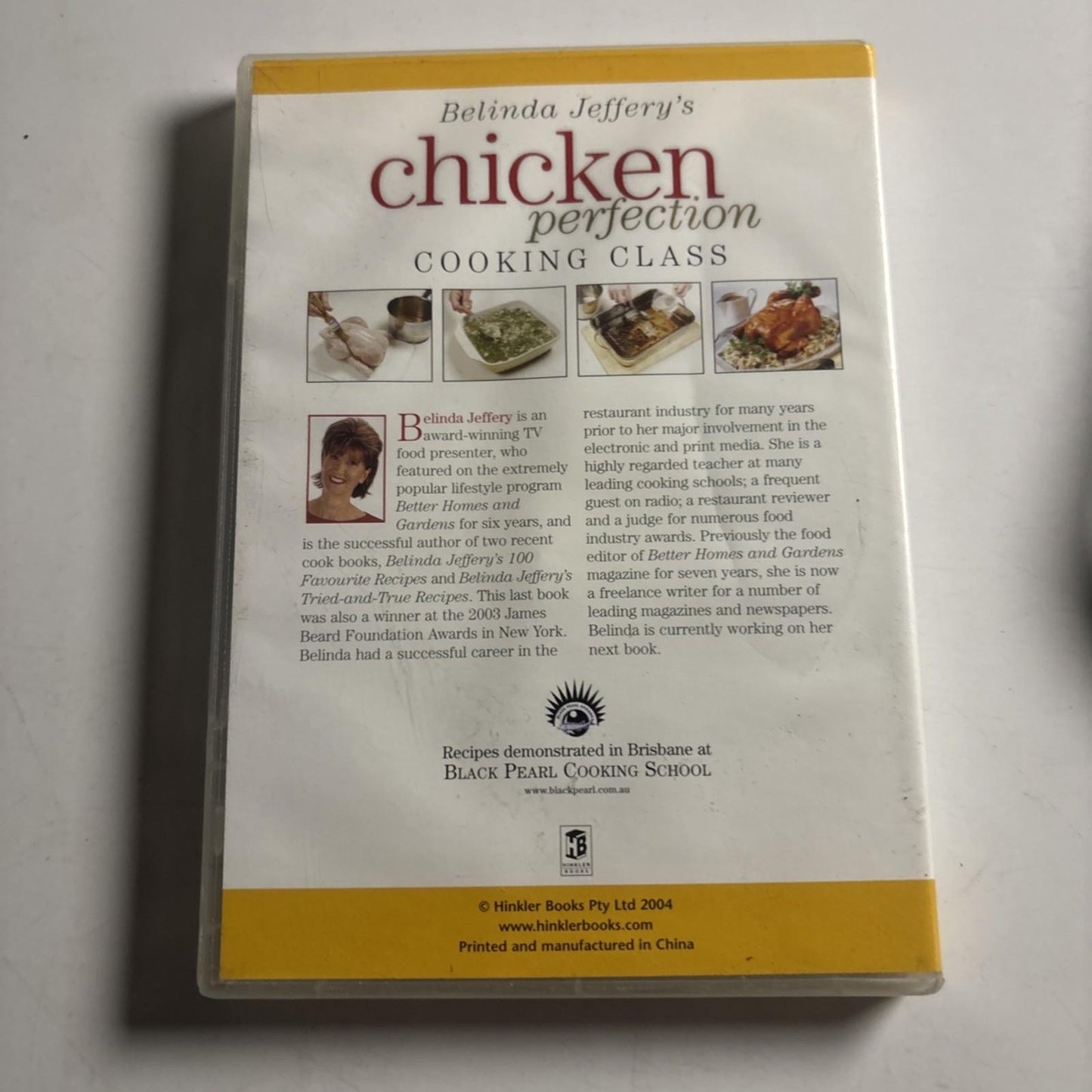 Belinda Jeffery's Chicken Perfection Cooking Class (DVD) All Regions