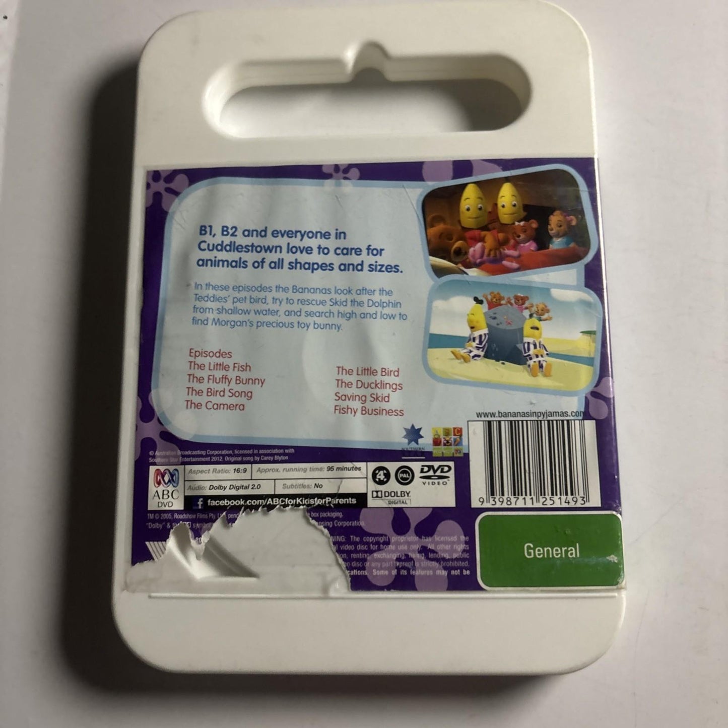 Bananas In Pyjamas : Fluffy Bunny (DVD, 2011) Region 4