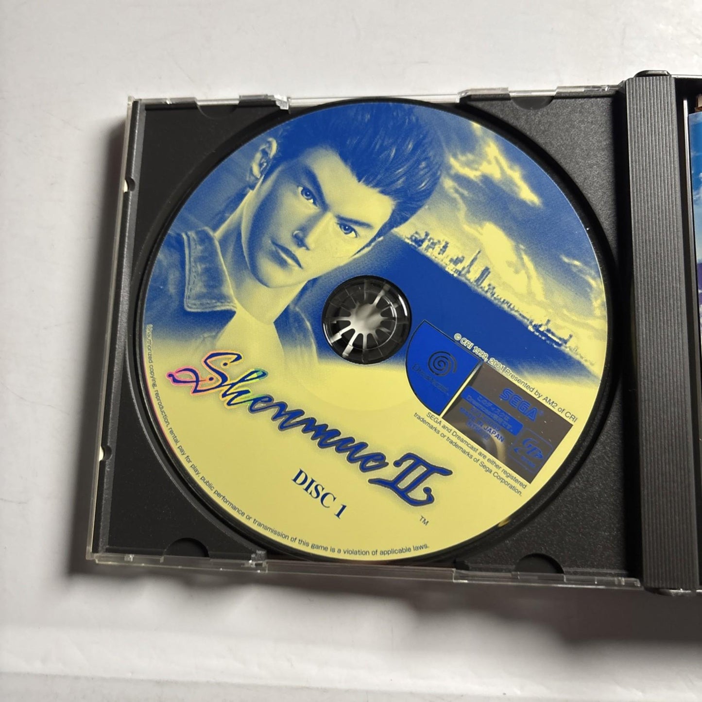 Shenmue 1 Yokosuka Limited Edition + Shenmue 2 Sega Dreamcast NTSC-J Japan