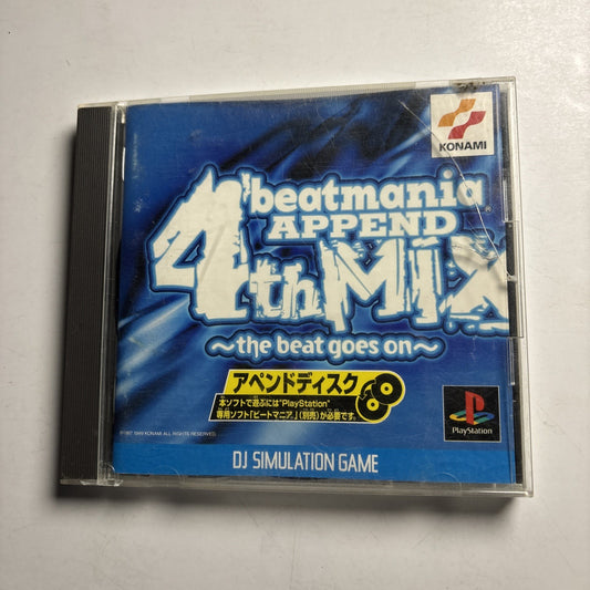 Beatmania Append 4th Mix PS1 Sony PlayStation NTSC-J JAPAN Game