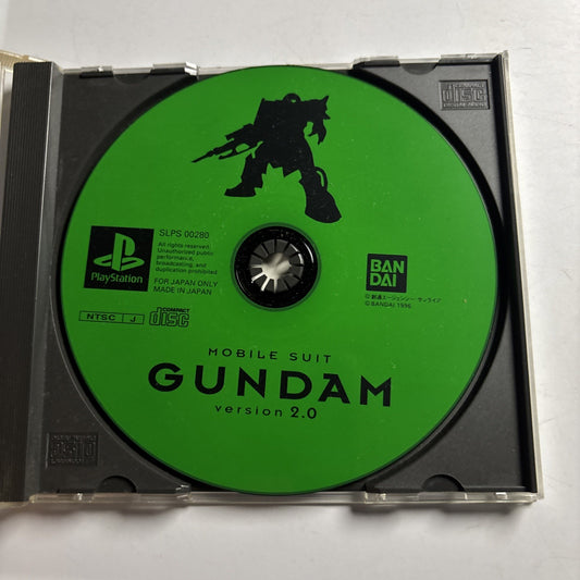Mobile Suit Gundam v.2.0 PS1 Sony PlayStation NTSC-J JAPAN Game *Disc Only