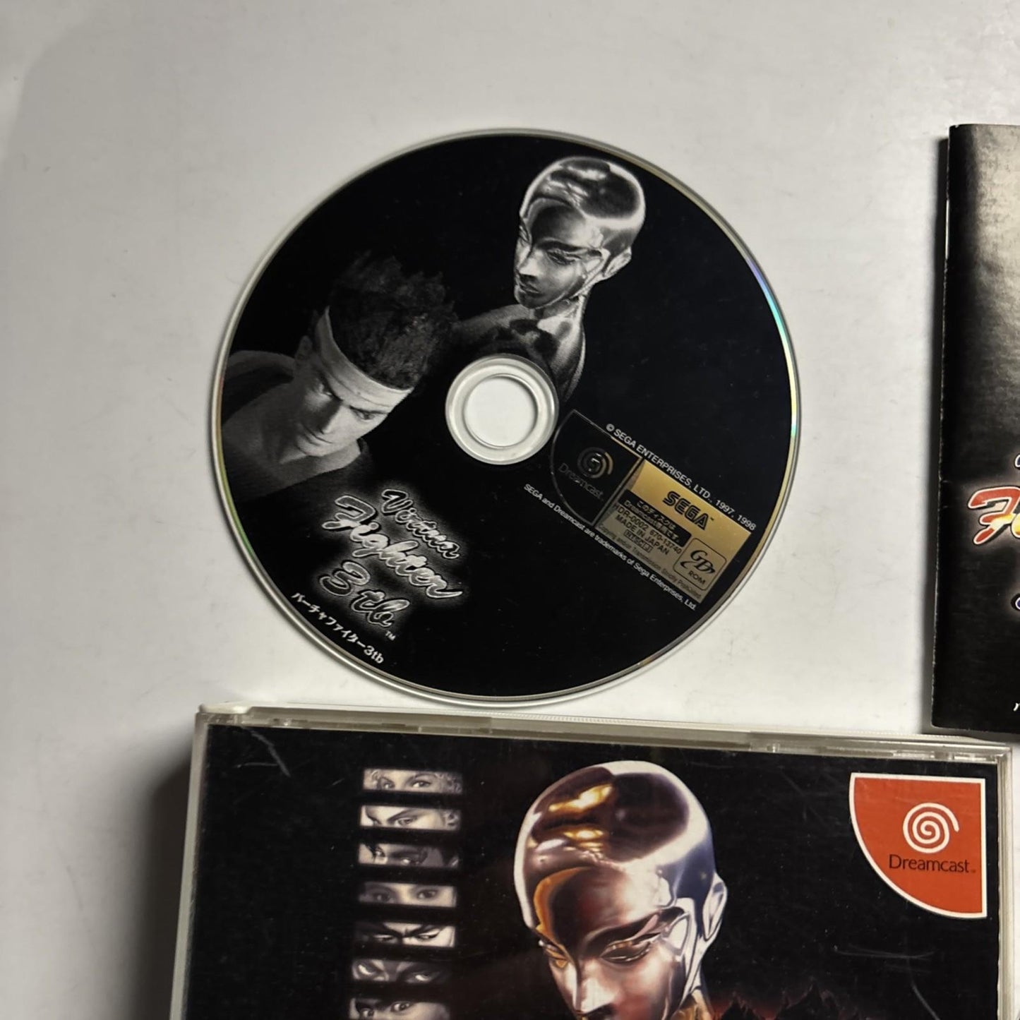 Virtua Fighter 3tb Limited Edition 1998 DC Sega Dreamcast Japan NTSC-J Game