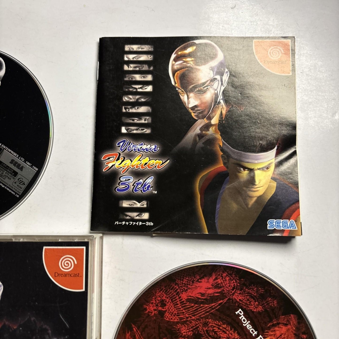 Virtua Fighter 3tb Limited Edition 1998 DC Sega Dreamcast Japan NTSC-J Game
