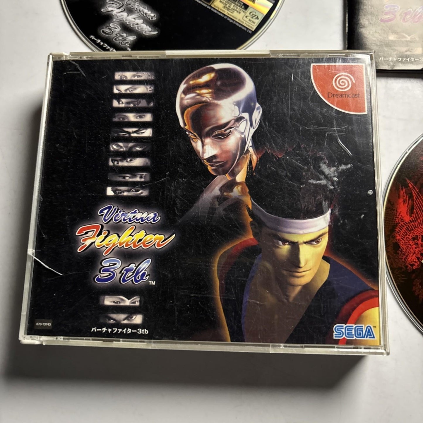 Virtua Fighter 3tb Limited Edition 1998 DC Sega Dreamcast Japan NTSC-J Game