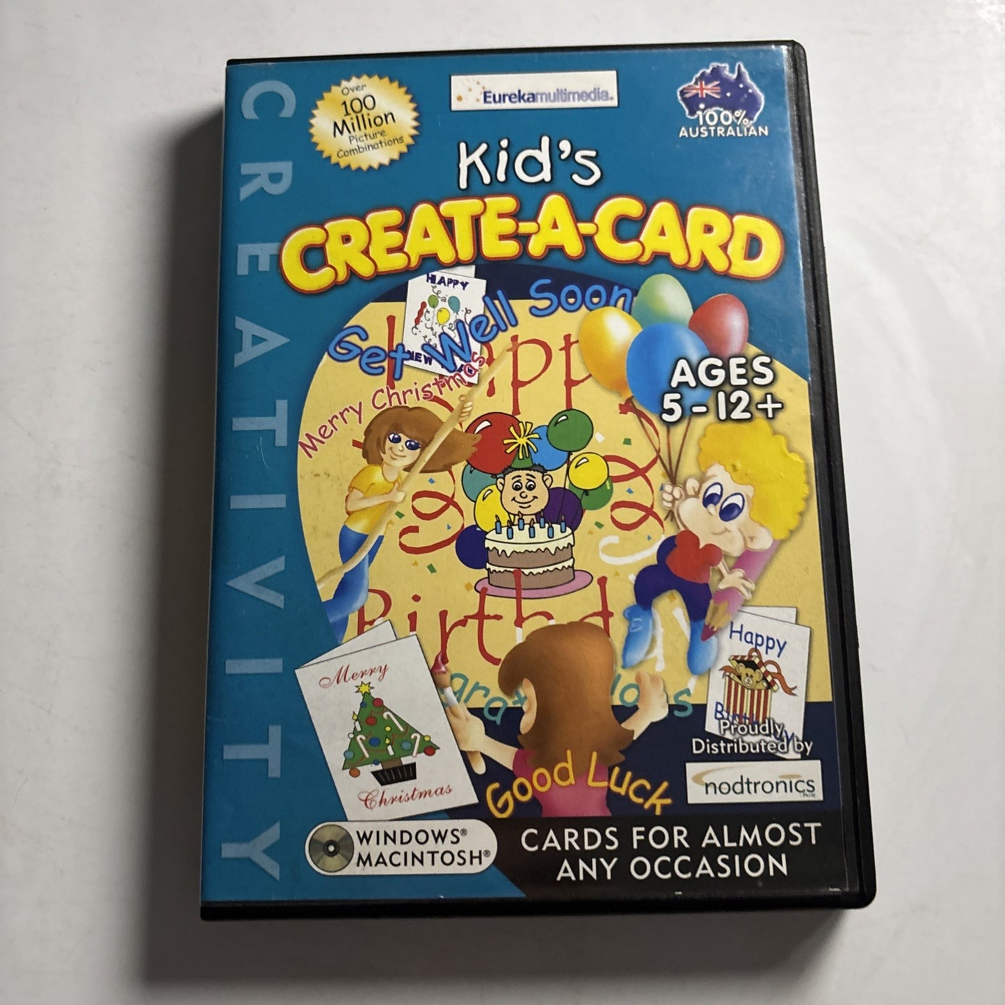 Kids Stuff: Kids Create-A-Craft CD-ROM Windows Macintosh PC Mac Create A Card