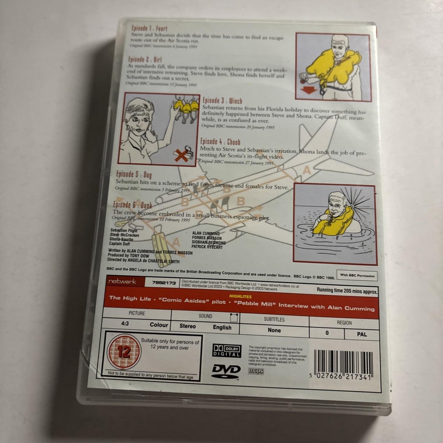 The High Life: The Complete Series (DVD, 1994) Alan Cumming All Regions