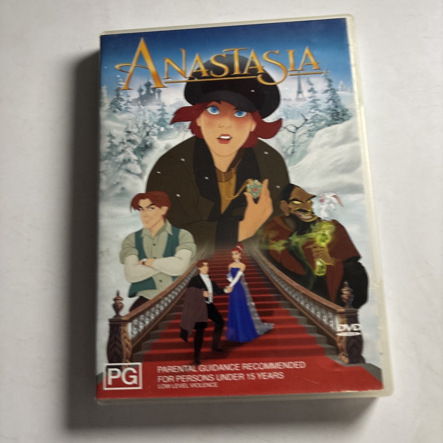 Anastasia (DVD, 1998) Animation Meg Ryan, John Cusack Region 4