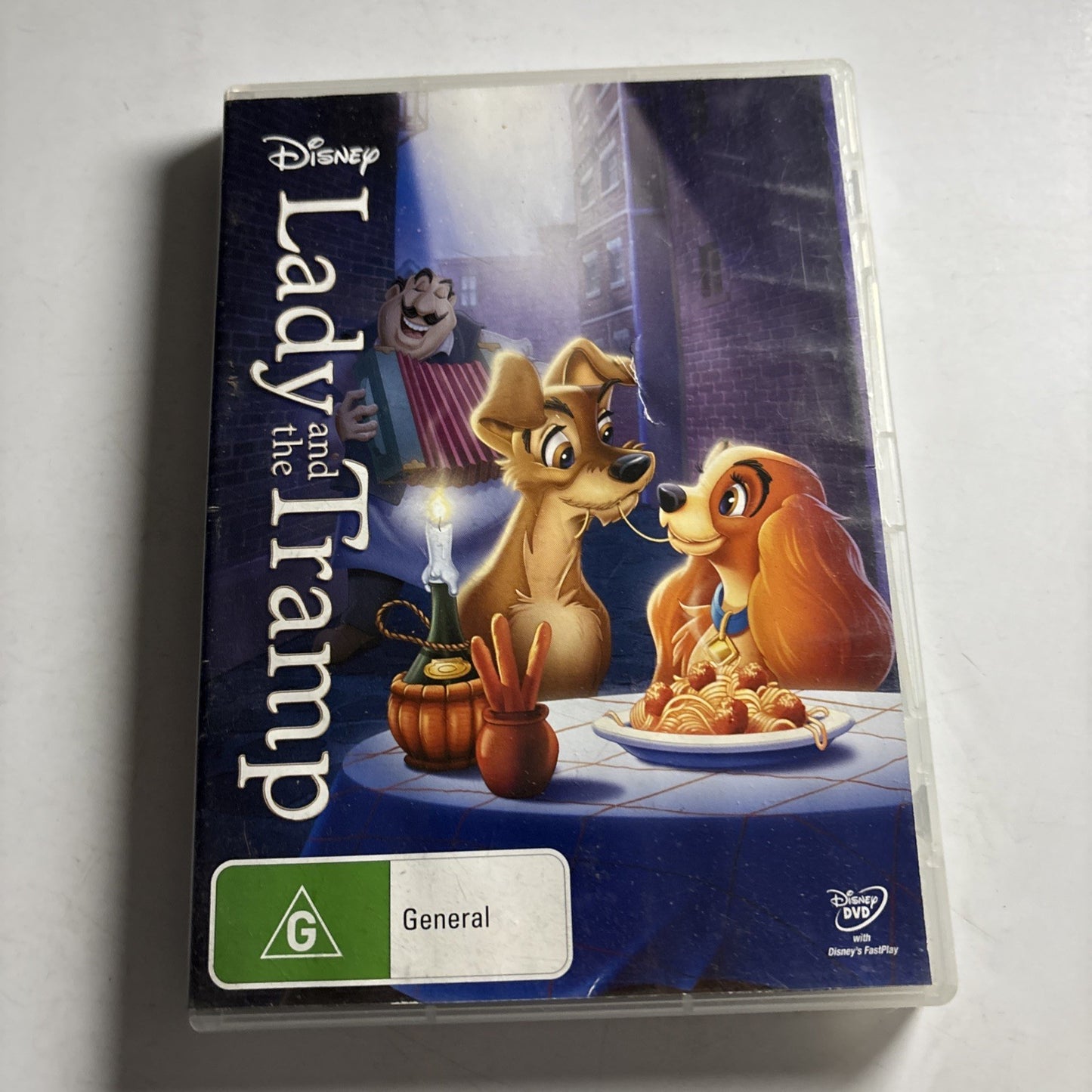 Lady And The Tramp (DVD, 1955) Disney Region 4