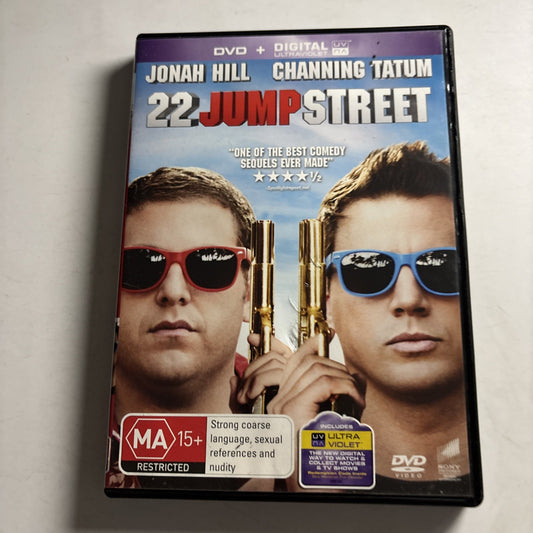 22 Jump Street (DVD, 2014) Jonah Hill, Channing Tatum Region 4 &2