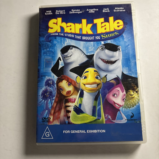 Shark Tale (DVD, 2004) Will Smith, Robert De Niro, Jack Black Region 4