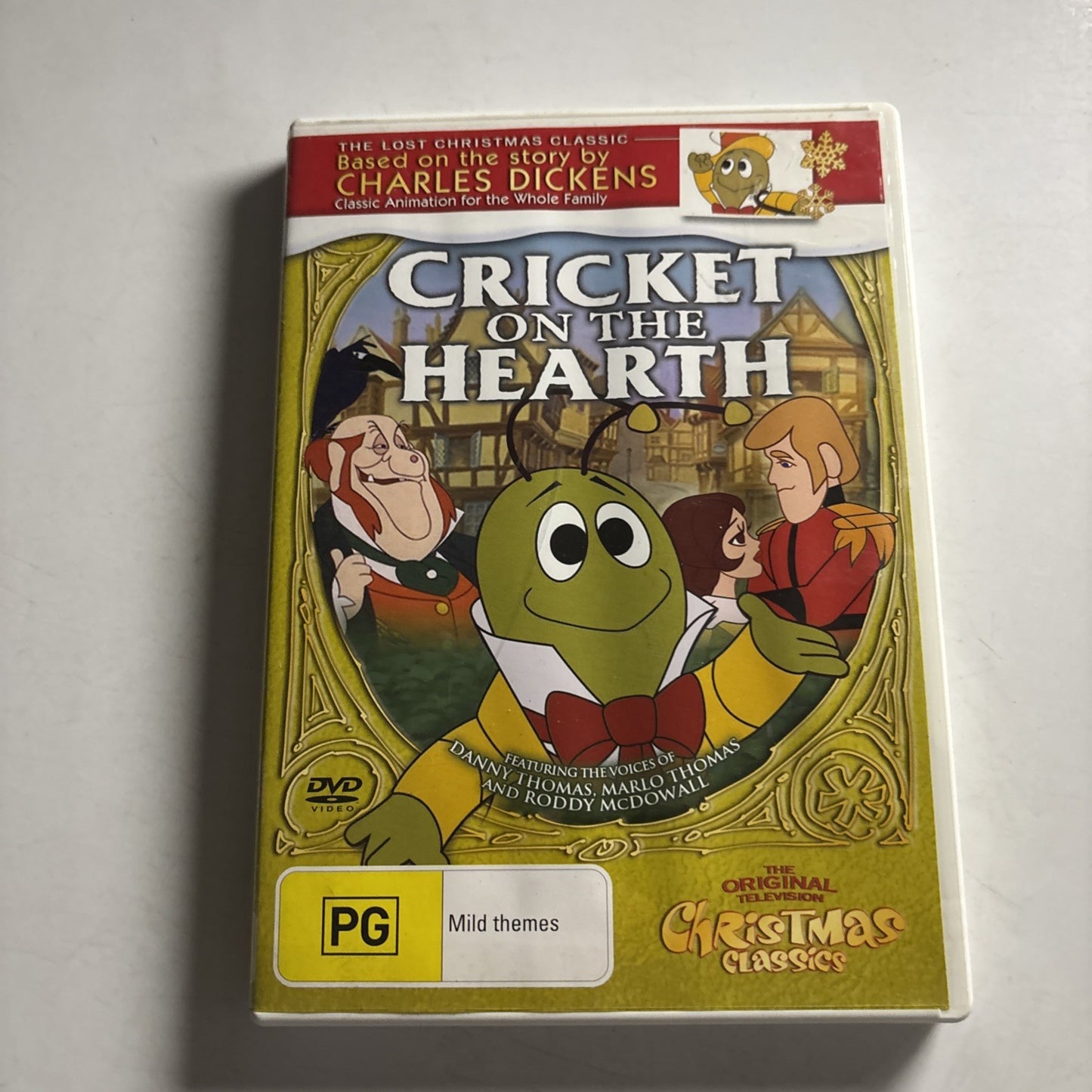 Cricket On The Hearth (DVD, 1967) Animation Charles Dickens Classic Region 4