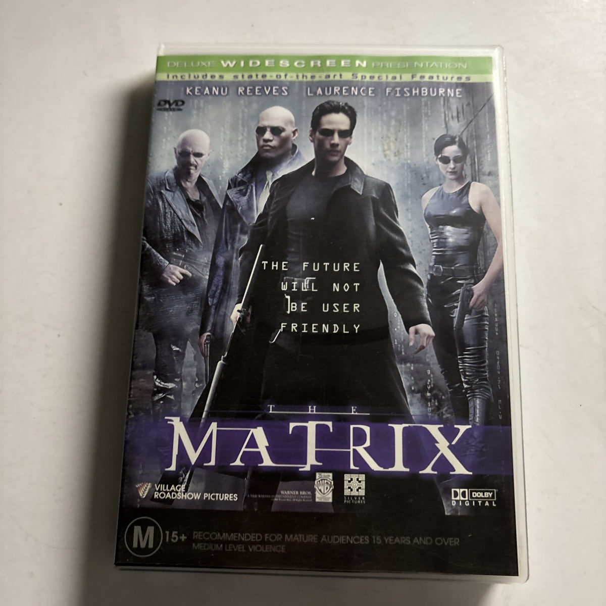 Matrix Dvd R The Matrix (DVD, 1999) Keanu Reeves Region 4 – Retro Unit