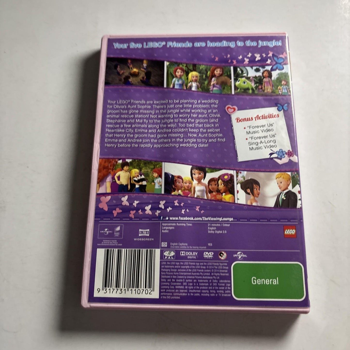 LEGO Friends: Friends of the Jungle Season 2 Vol 6 (DVD, 2013) Region 4 &2