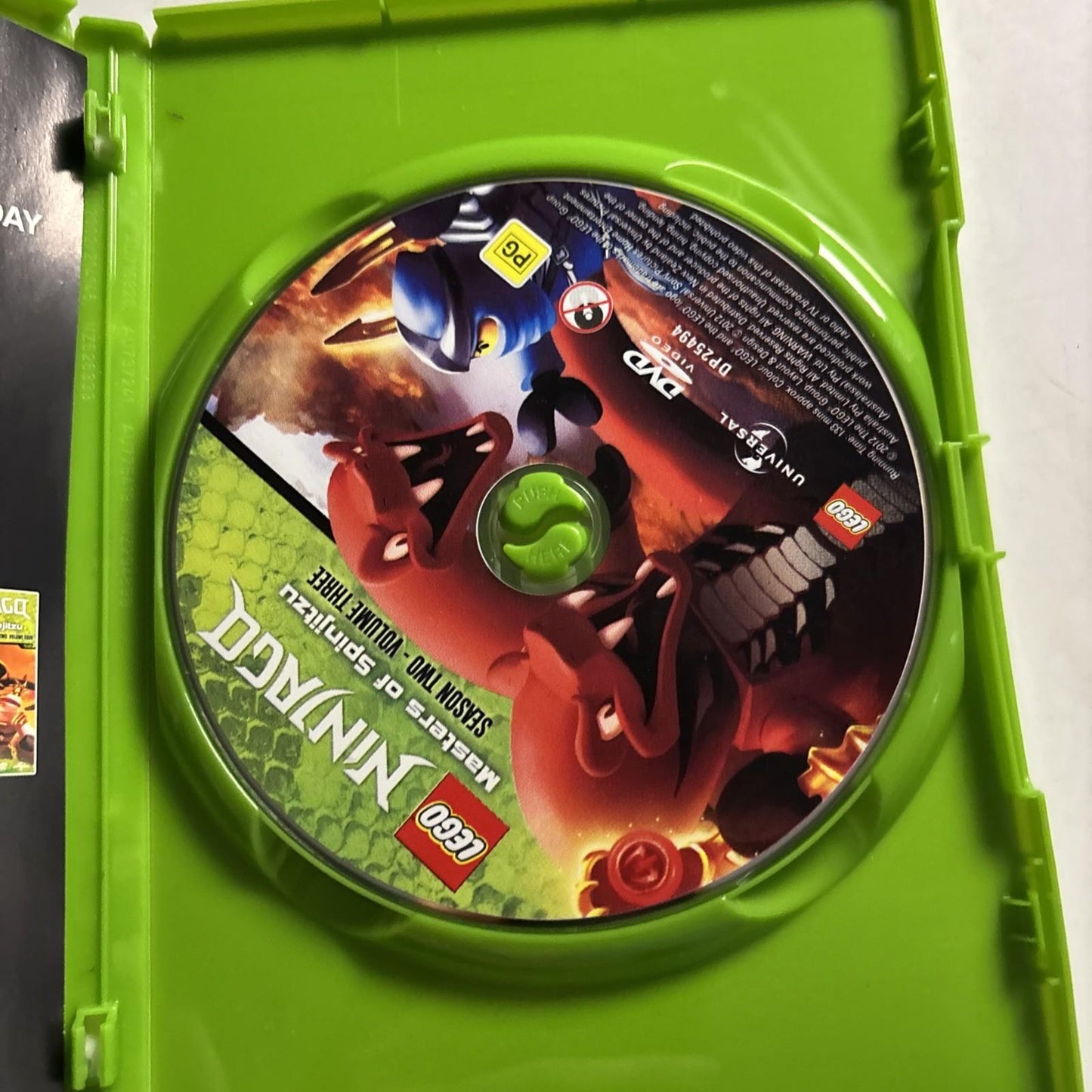 LEGO Ninjago Masters of Spinjitzu : Series 2 Vol 3 (DVD, 2011) Region 4 &2