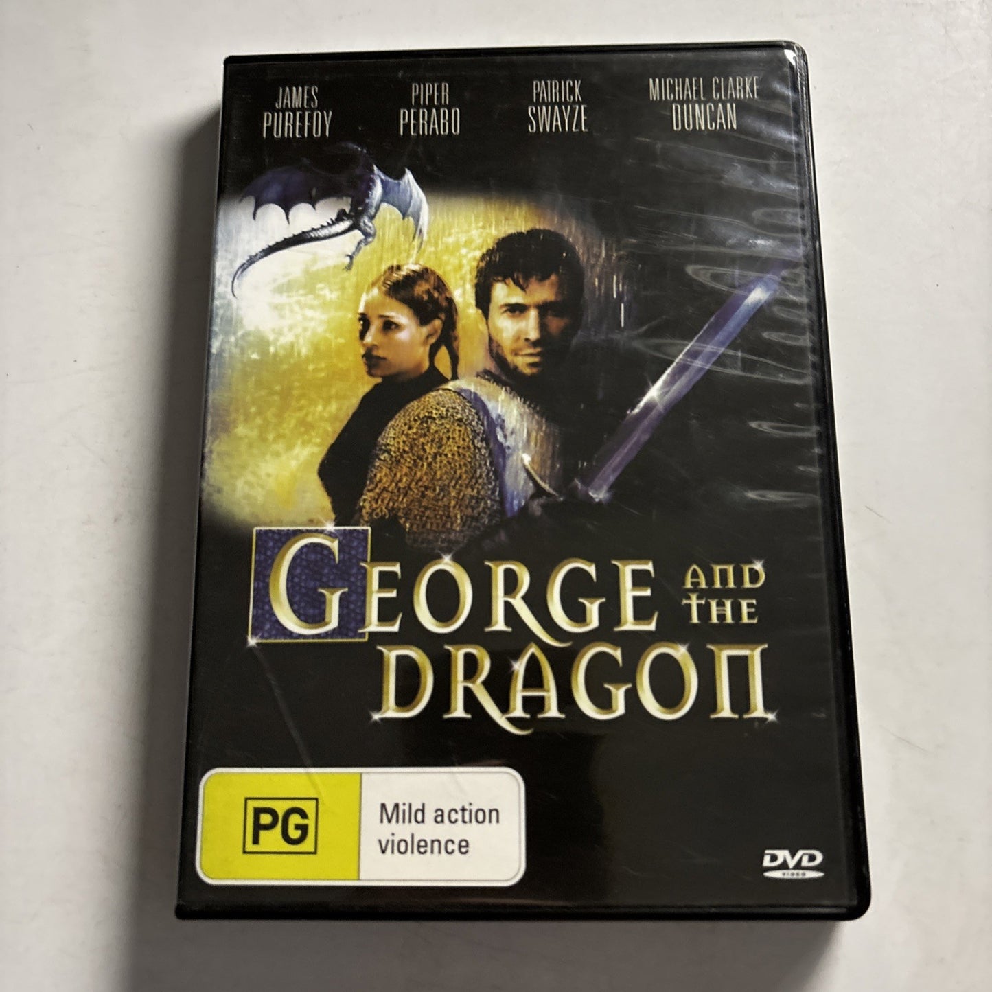 George And The Dragon (DVD, 2004) James Purefoy, Patrick Swayze Region 4 NEW