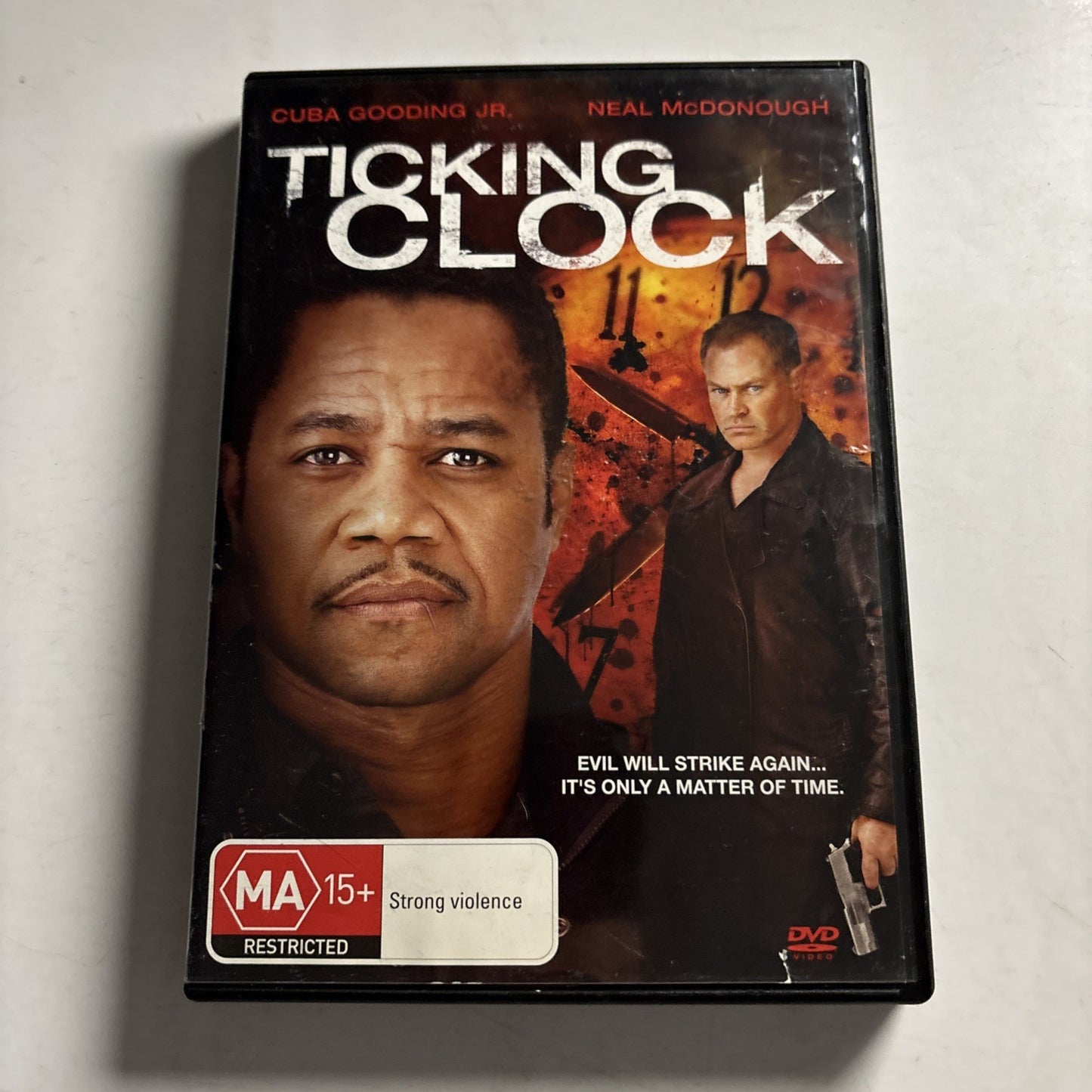 Ticking Clock (DVD, 2011) Movie Cuba Gooding Jr Neal McDonough Region 4