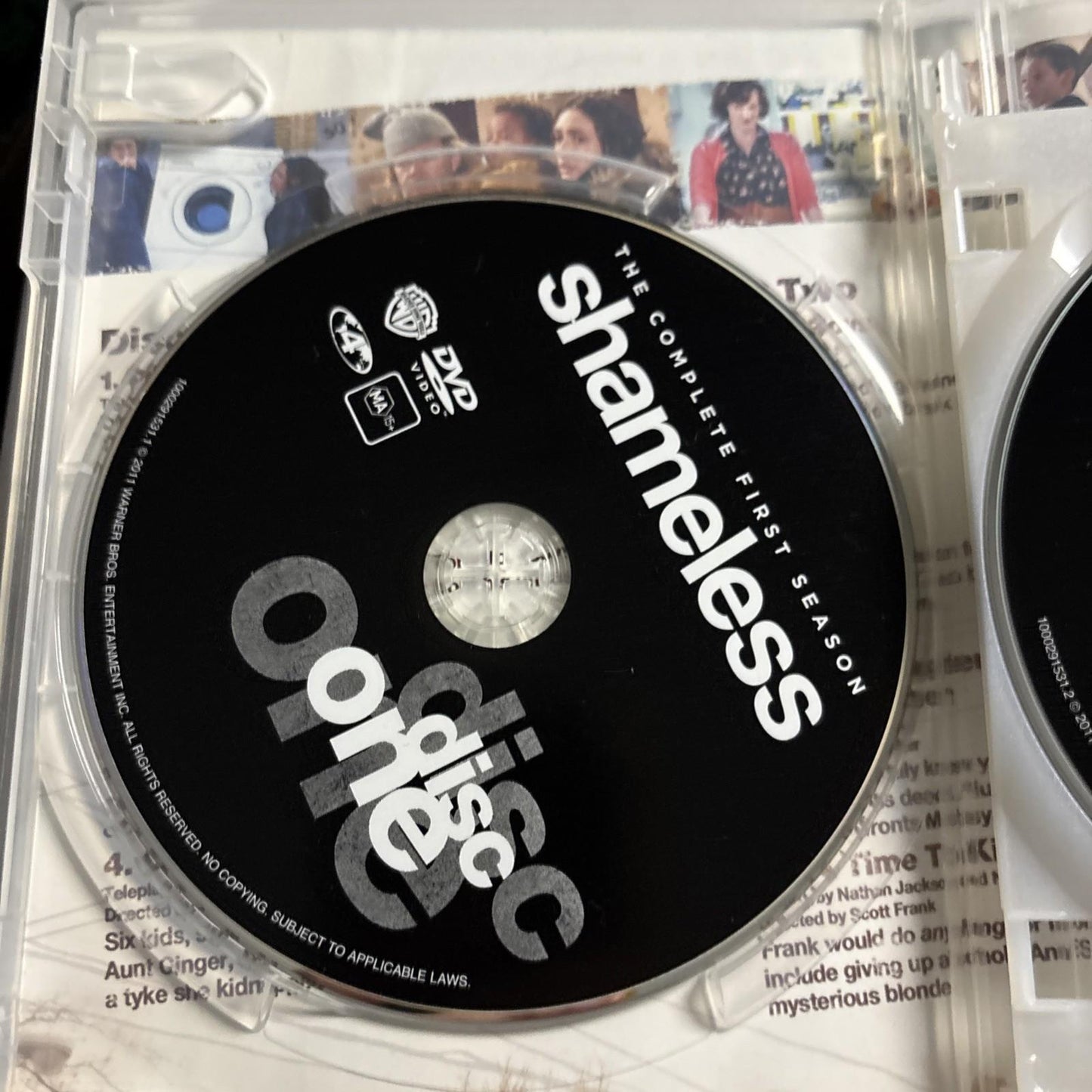 Shameless : Season 1 (DVD, 2011) William H. Macy  Region 4