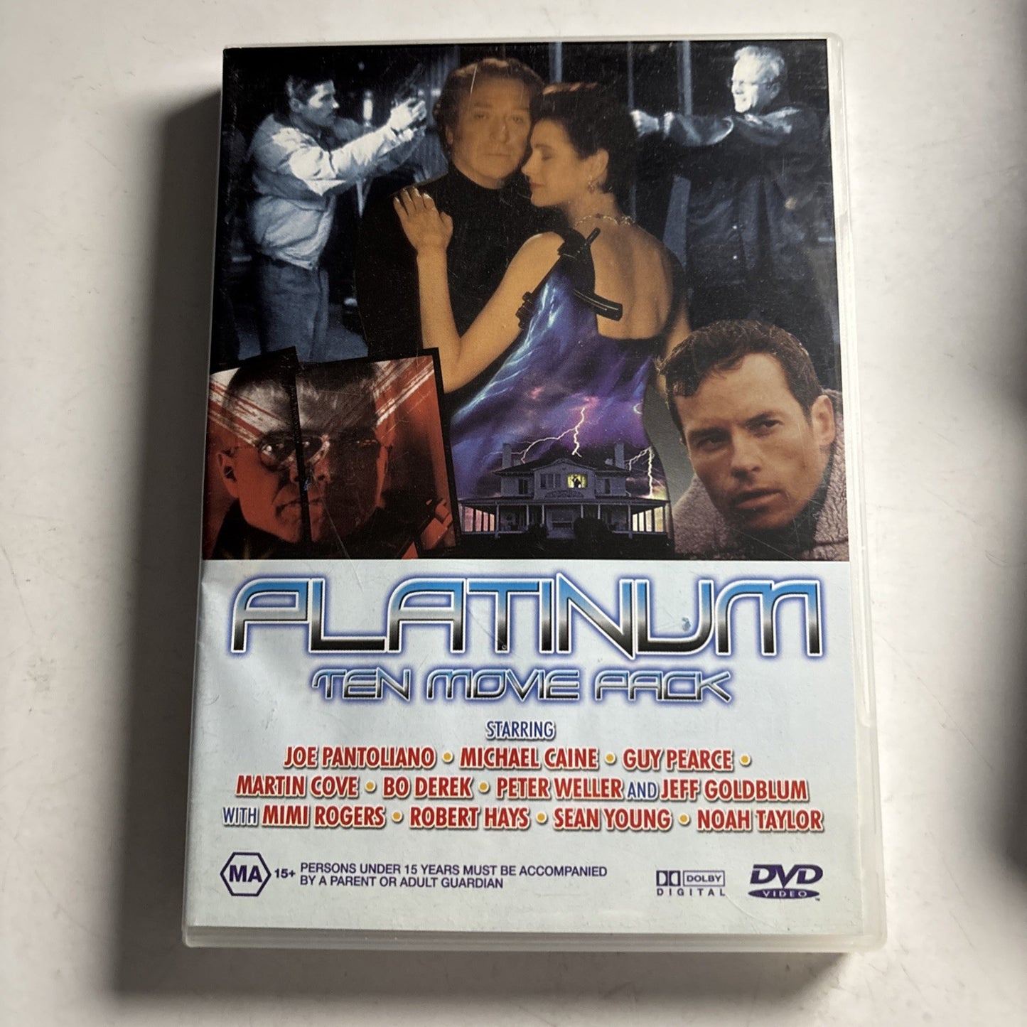 Platinum Ten 10 Movie Pack (DVD, 4-Disc) Michael Caine All Regions