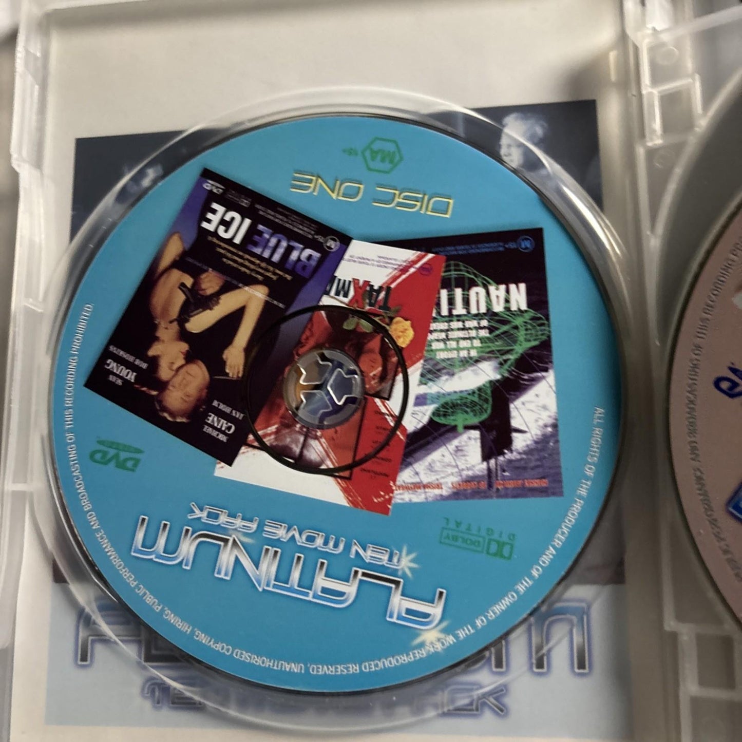 Platinum Ten 10 Movie Pack (DVD, 4-Disc) Michael Caine All Regions