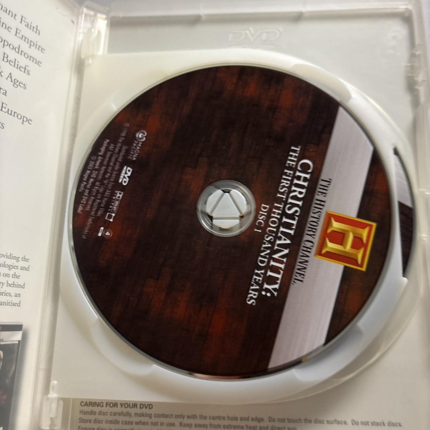 History Channel: The Rise of Christianity The First 1000 Years (DVD, 1998) Reg 4