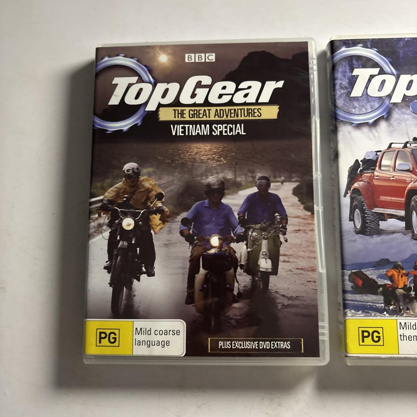 Top Gear The Great Adventures : Vietnam & Polar Special (DVD, 2007) Region 4