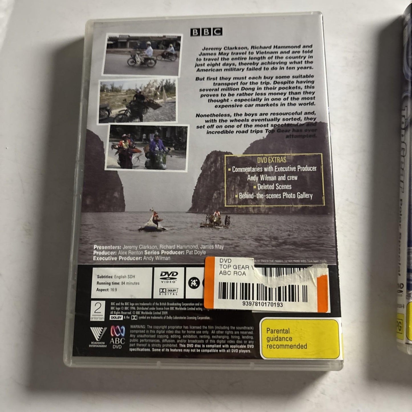 Top Gear The Great Adventures : Vietnam & Polar Special (DVD, 2007) Region 4