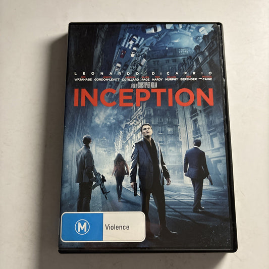 Inception (DVD, 2010) Leonardo DiCaprio Region 4