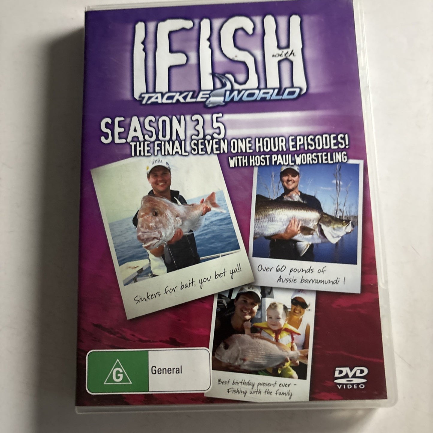 iFish Season 3.5 The Final Seven One Hour Episodes DVD Paul Worsteling