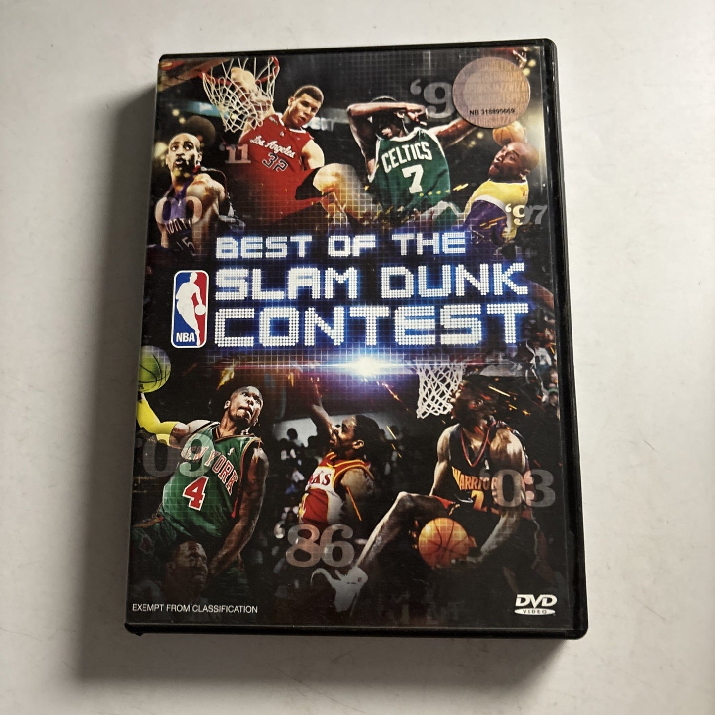 NBA Best Of The Slam Dunk Contest (DVD, 2010) Region 4