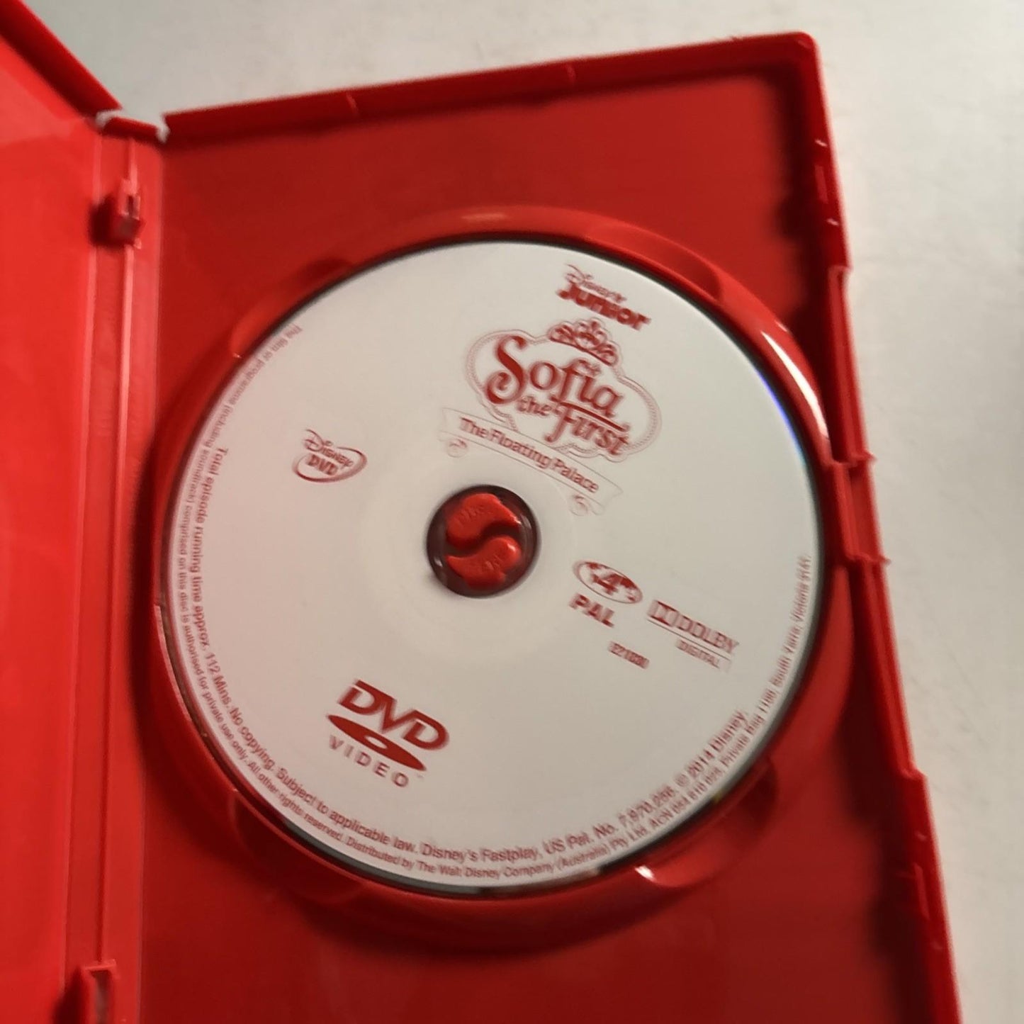 Sofia The First : The Floating Palace (DVD, 2013) Disney Region 4