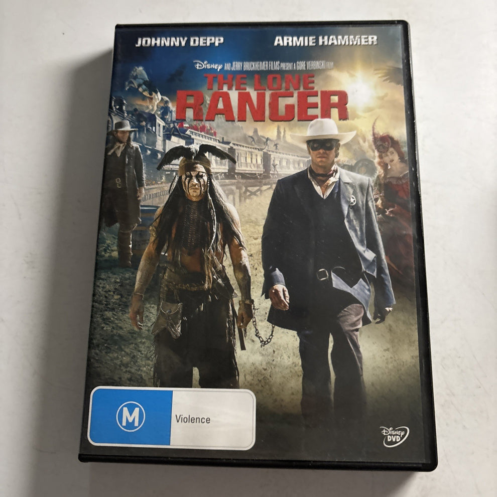 The Lone Ranger (DVD, 2013) Johnny Depp Region 4 NEW – Retro Unit