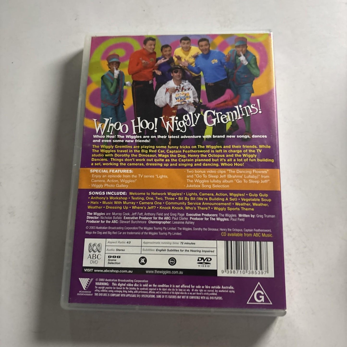 The Wiggles : Whoo Hoo Wiggly Gremlins (DVD) Australia Region 4
