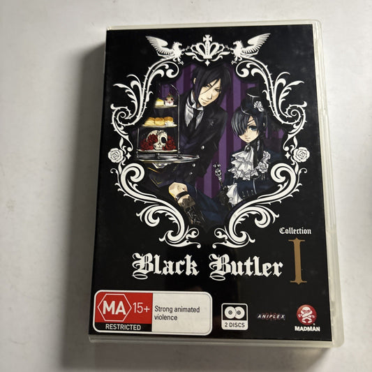 Black Butler : Collection 1 Eps 1-12 (DVD, 2008) Madman Anime Region 4