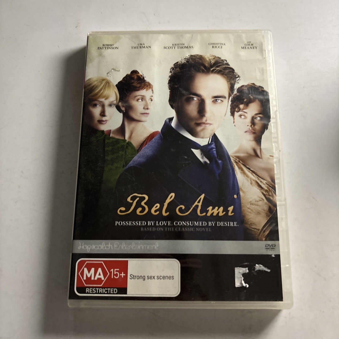 Bel Ami (DVD, 2012) Robert Pattinson, Uma Thurman Region 4