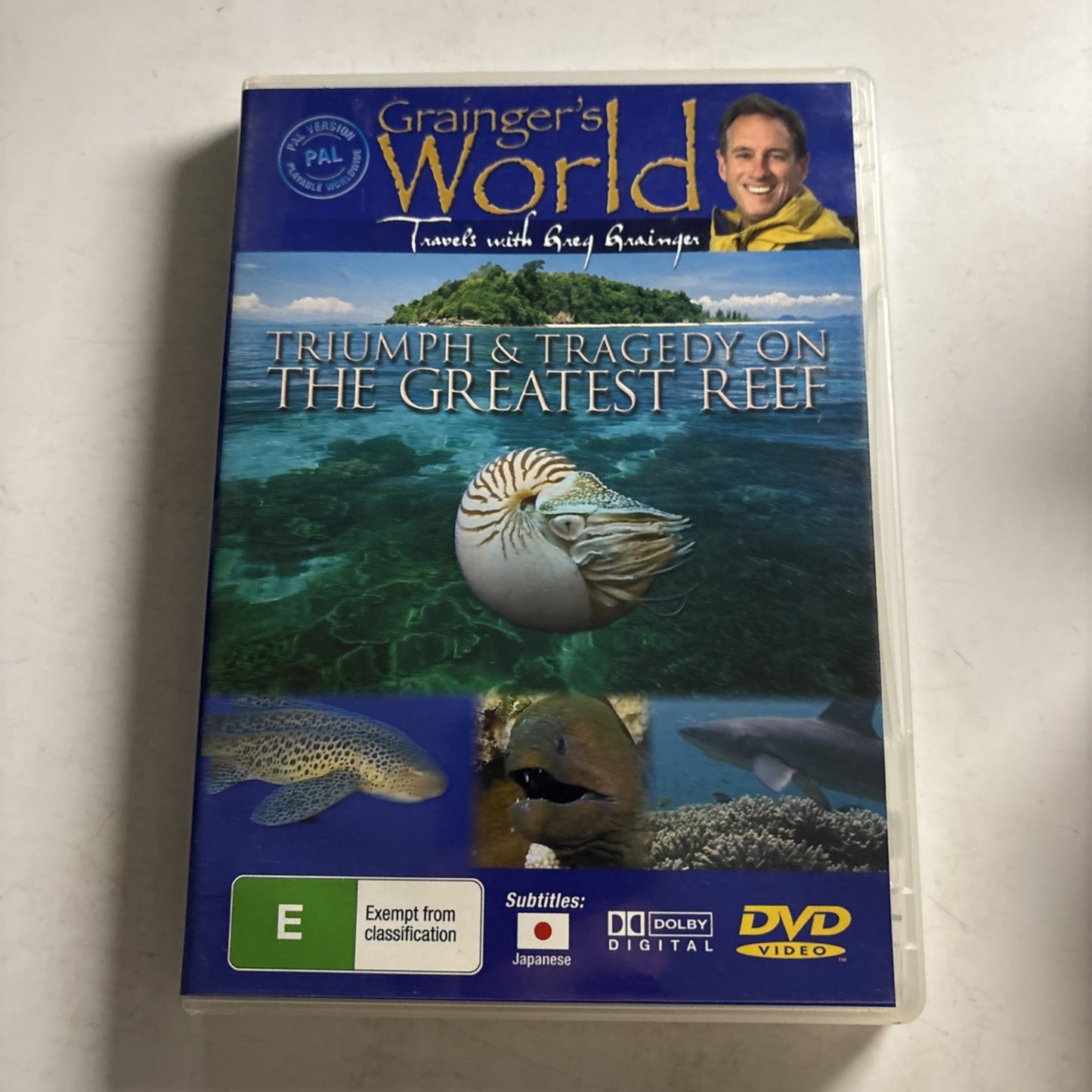 Grainger's World Triumph & Tragedy On The Greatest Reef (DVD) All Regions