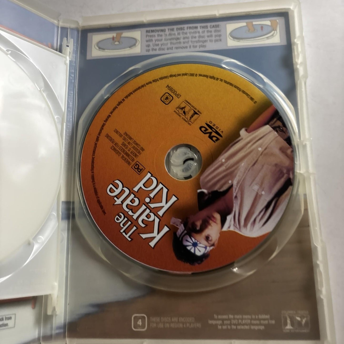 The Karate Kid 1, 2 & 3 (DVD) Ralph Macchio, Pat Morita, Elizabeth Shue Region 4