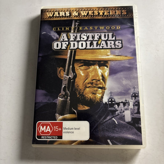 A Fistful Of Dollars (DVD, 1964) Clint Eastwood Region 4 NEW