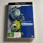Monsters Inc (DVD, 2001) Disney Pixar Animation Film Region 4